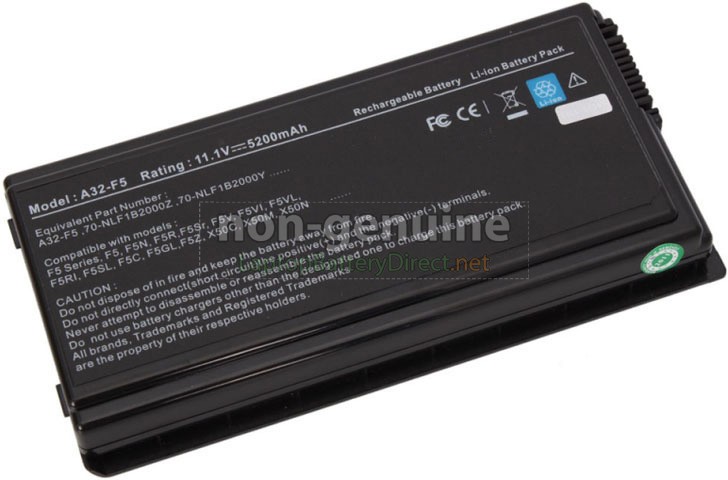 Battery for Asus Pro55SR laptop