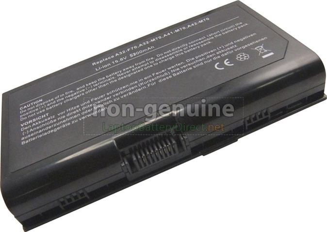 Battery for Asus M70V laptop