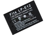 Replacement Battery for Canon lp-e12 laptop