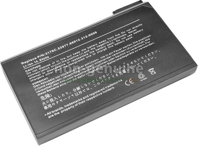Battery for Dell Latitude CPI D300XT laptop