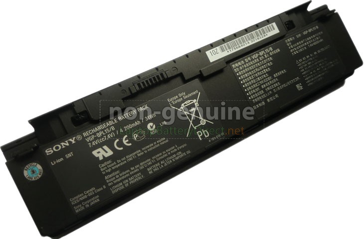 Battery for Sony VAIO VGN-P688E/Q laptop