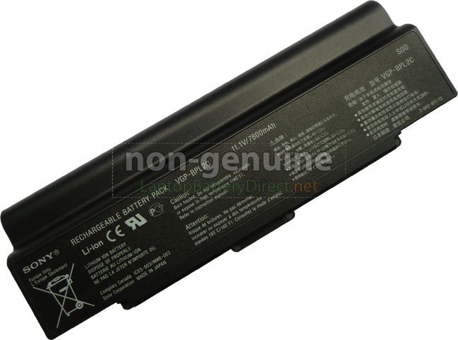 Battery for Sony VAIO PCG-6P1P laptop