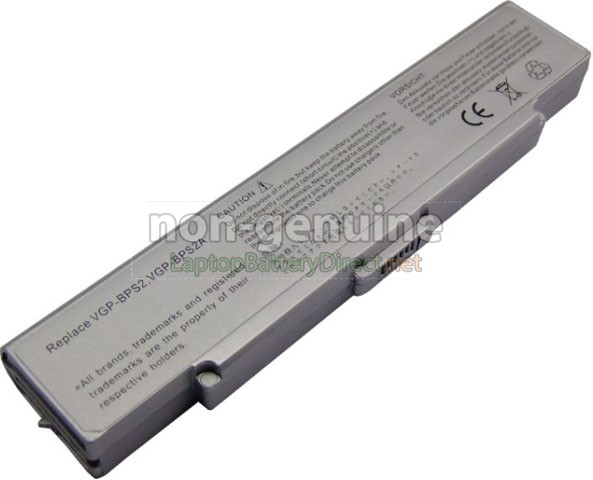 Battery for Sony VAIO VGN-AR21 laptop
