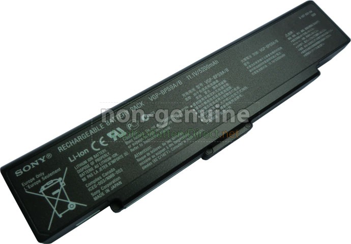 Battery for Sony VAIO VGN-AR810 laptop