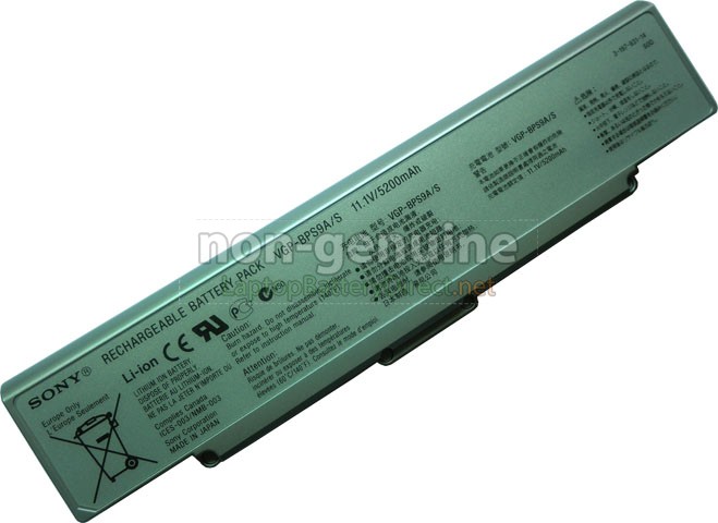 Battery for Sony VAIO VGN-CR410E/T laptop
