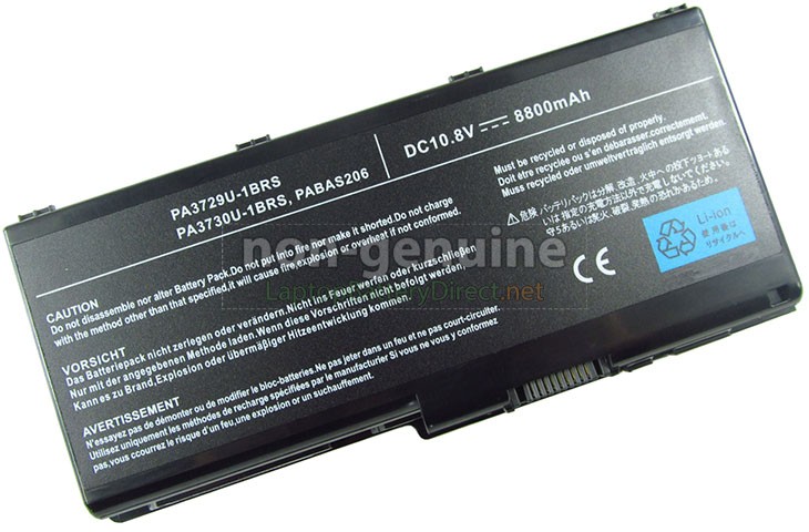 Battery for Toshiba PABAS207 laptop