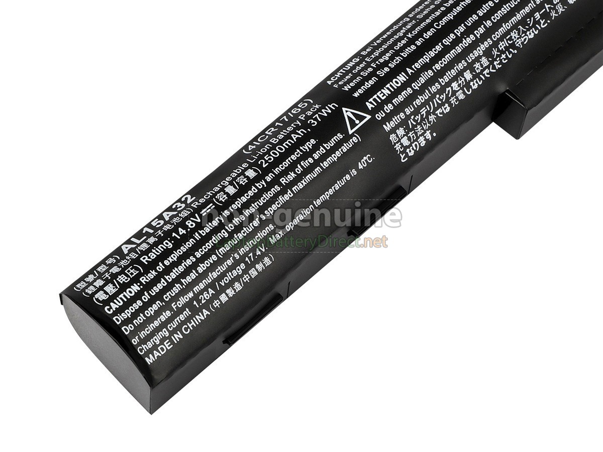 replacement Acer TravelMate P257-M-535Y laptop battery