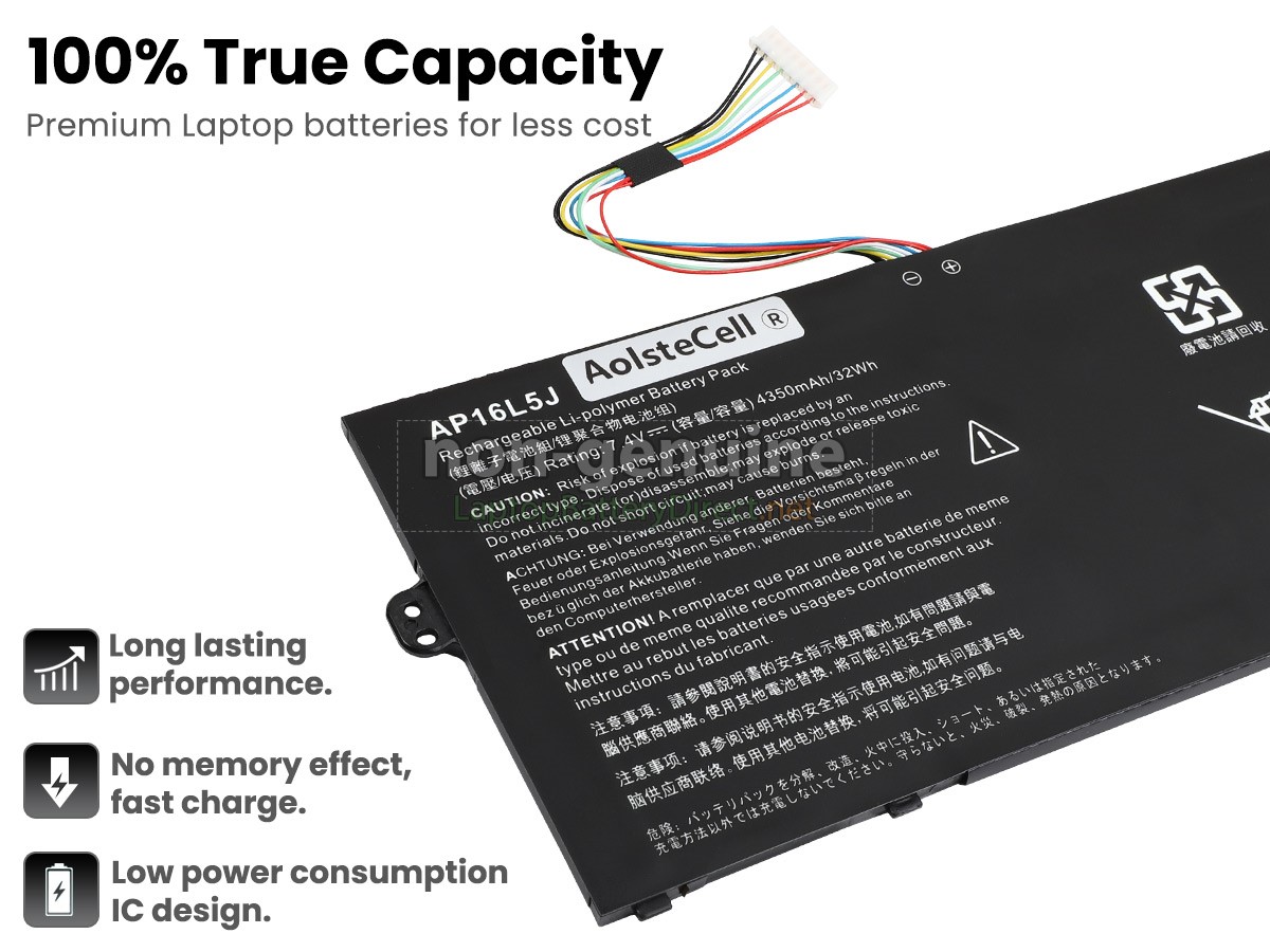 replacement Acer SWIFT 5 SF514-52T-564X battery
