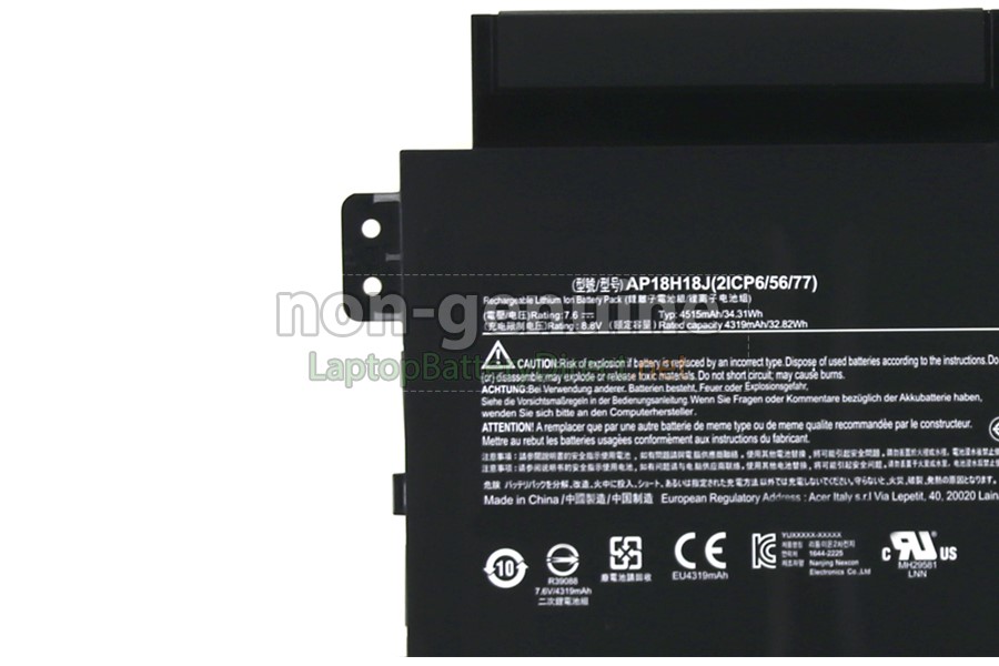 replacement Acer TravelMate P2 P214-51-891Y battery
