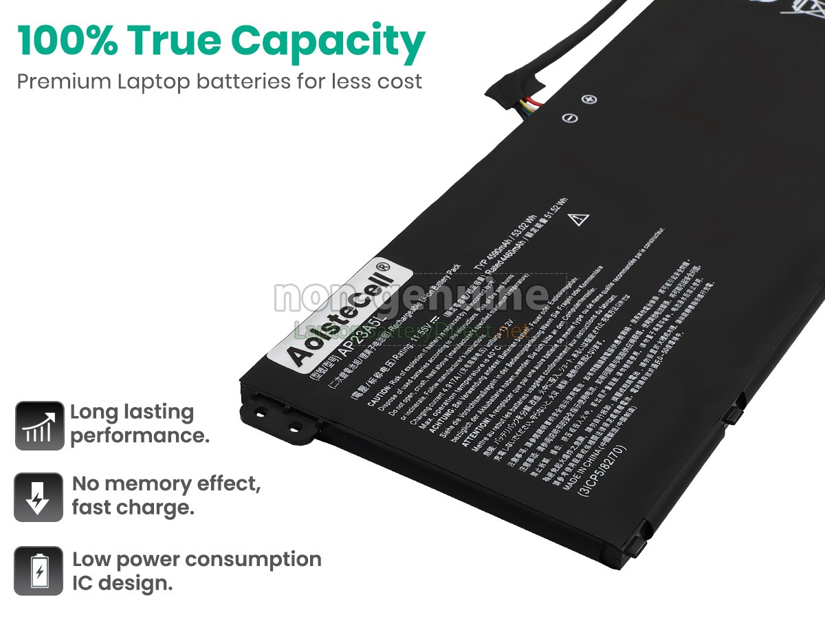 replacement Acer Aspire GO 15 AG15-51P-55DE battery