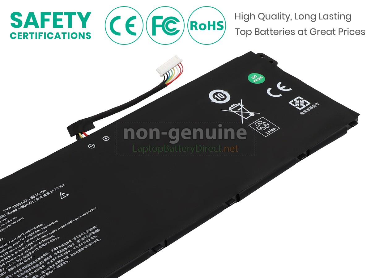 replacement Acer Aspire GO 15 AG15-51P-55DE battery