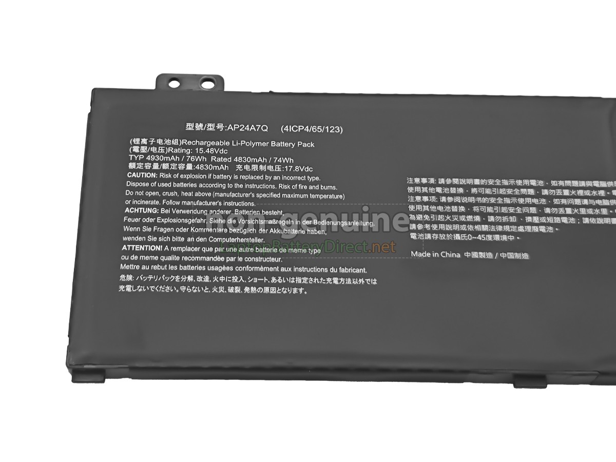 replacement Acer NITRO V 16 AI battery