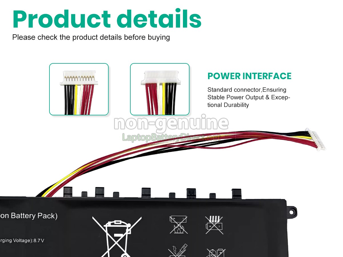 replacement Gateway 4886280P battery