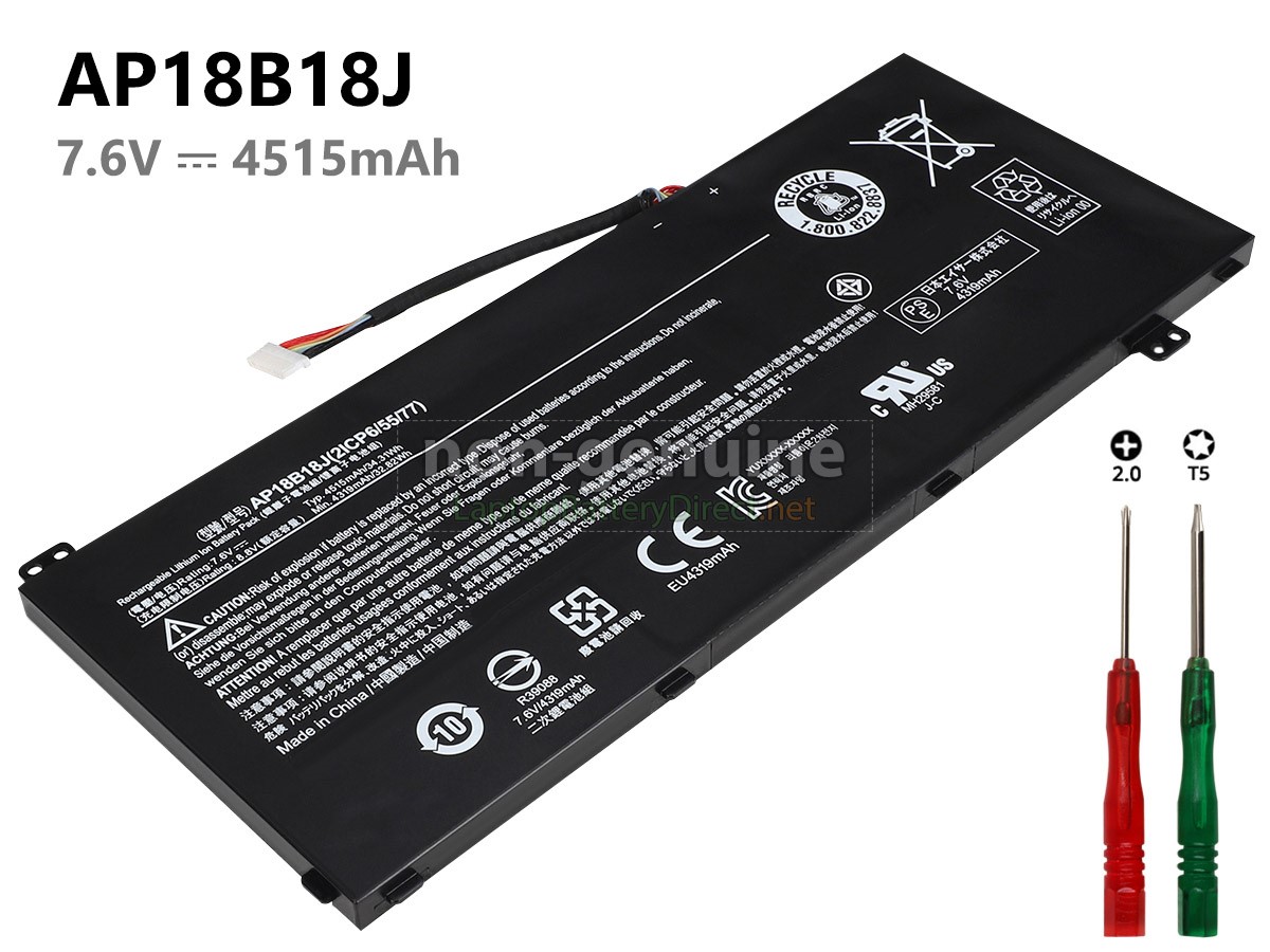 replacement Acer AP18B18J battery