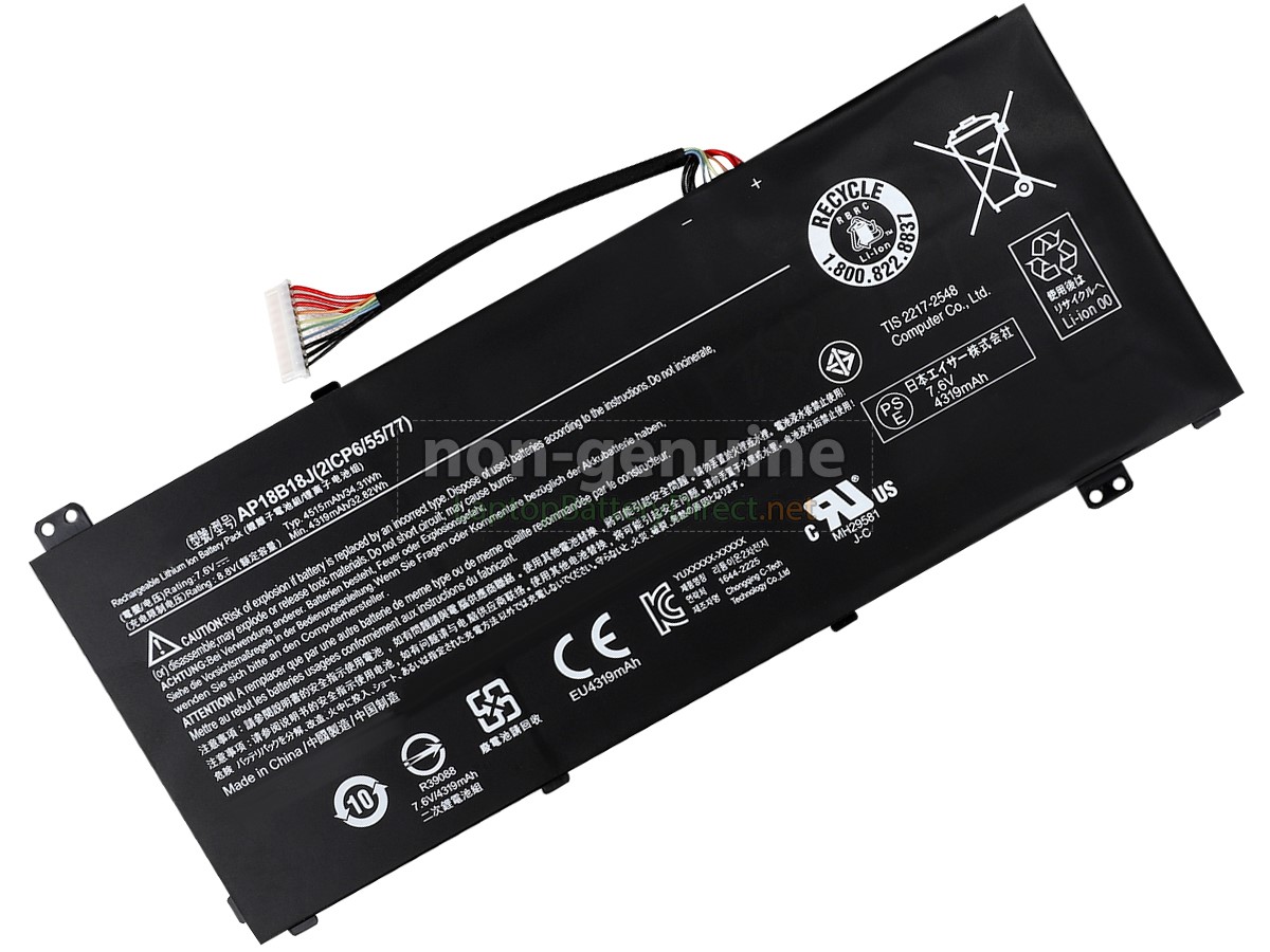 replacement Acer AP18B18J battery