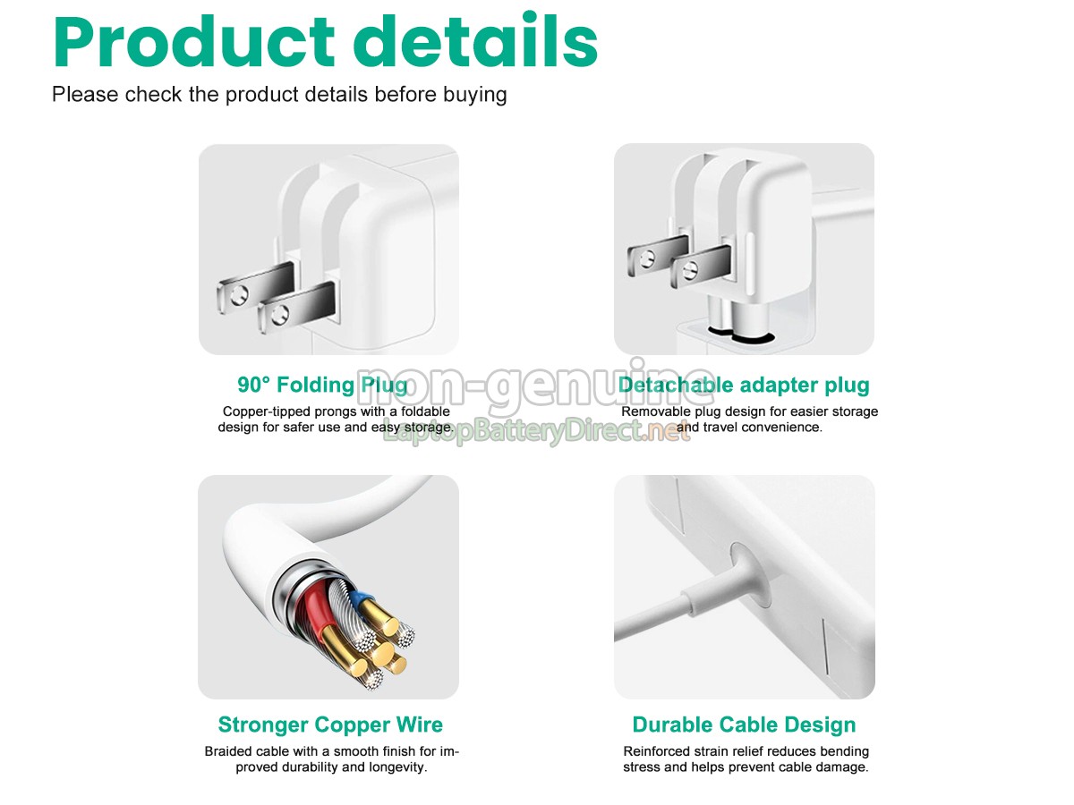 Replacement Apple A1466 Adapter