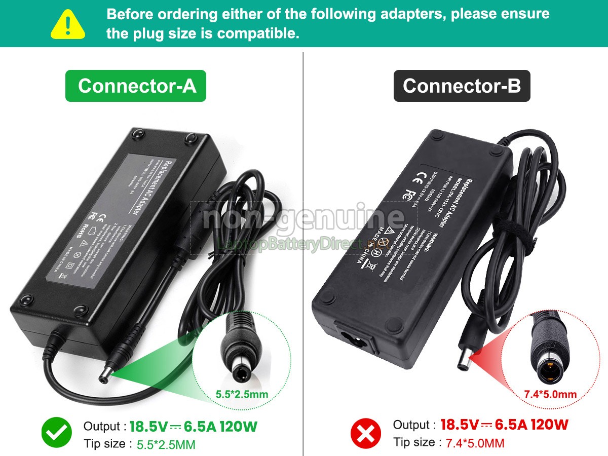 Replacement HP PPP016L-E Adapter