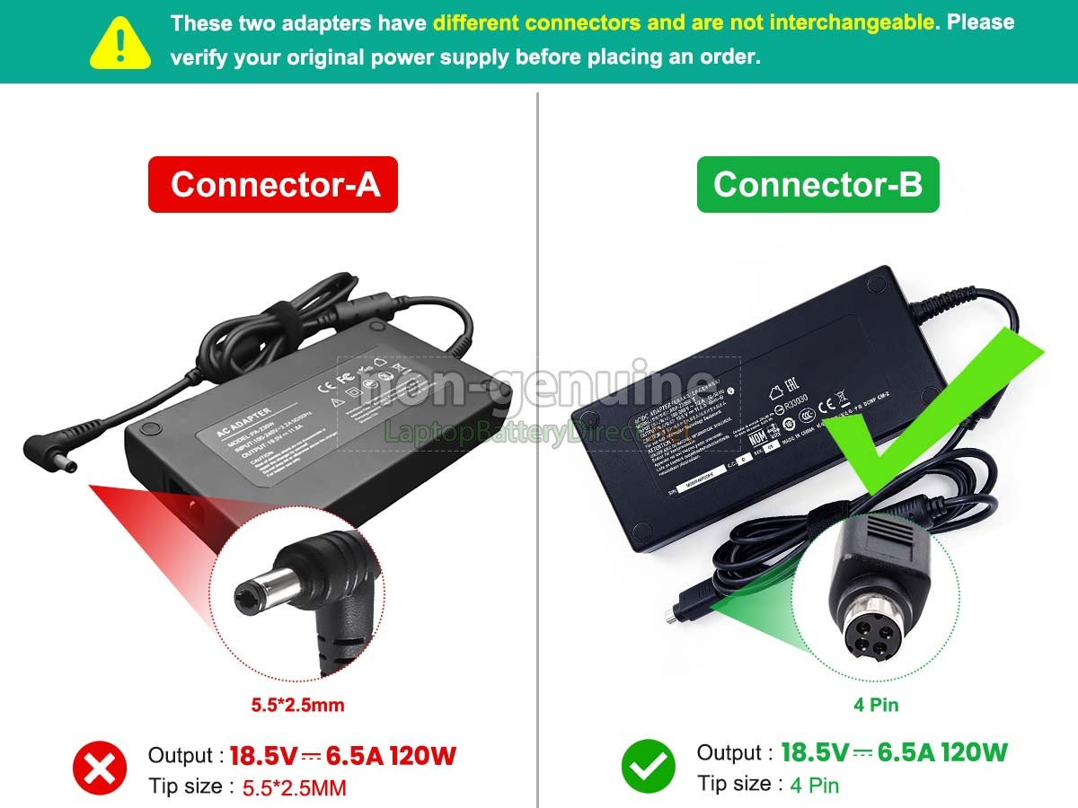 Replacement MSI ADP-230EB T Adapter