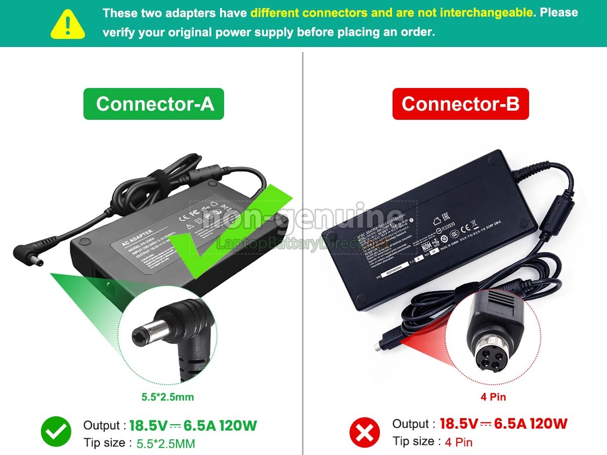 Replacement MSI ADP-230EB T Adapter
