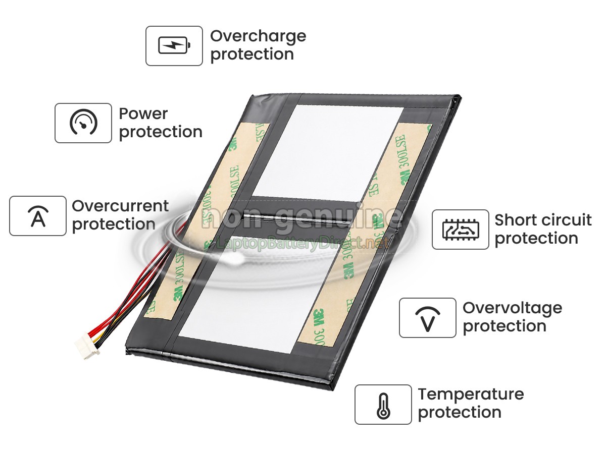 replacement Alldocube ZL-426487-2S battery