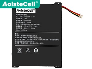 Replacement Battery for Alldocube 3449119-1S2P laptop