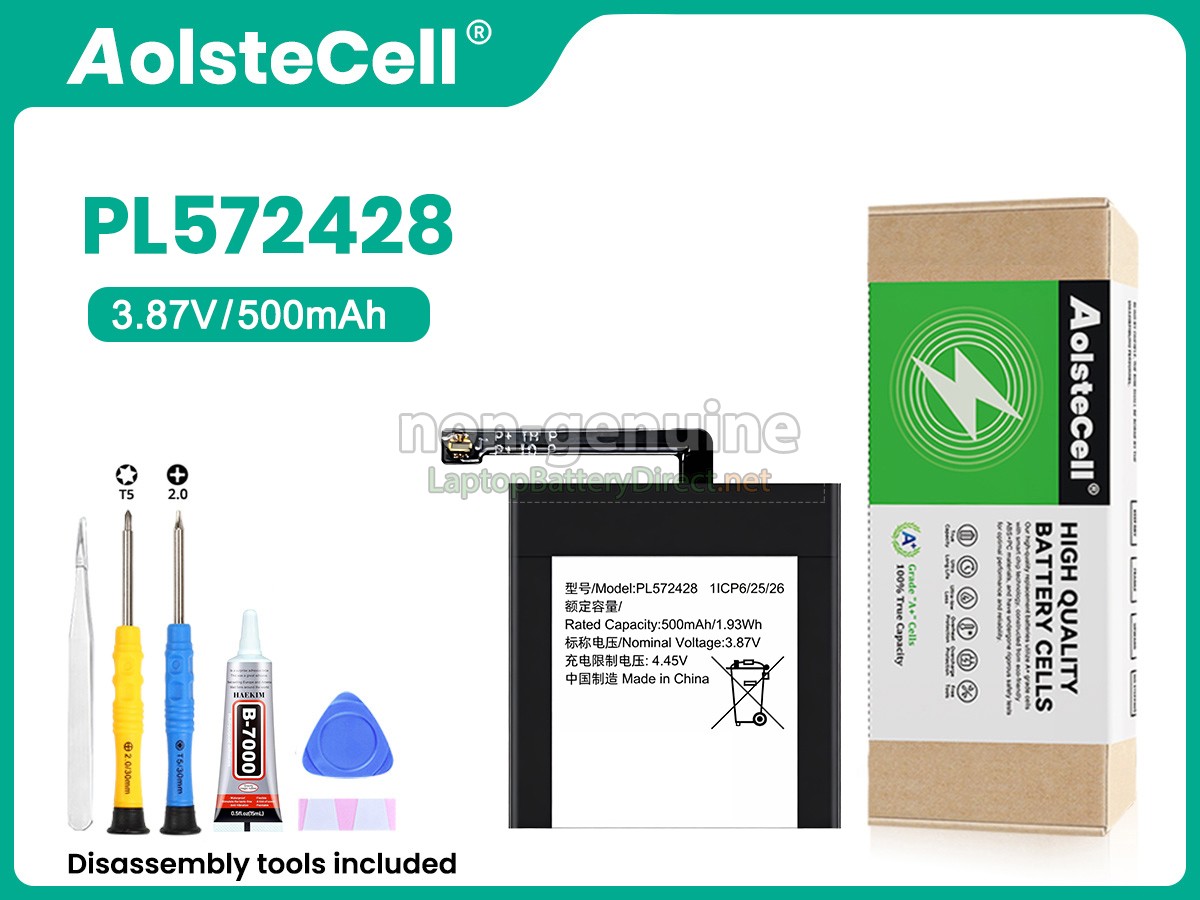 replacement Amazfit PL572428 battery