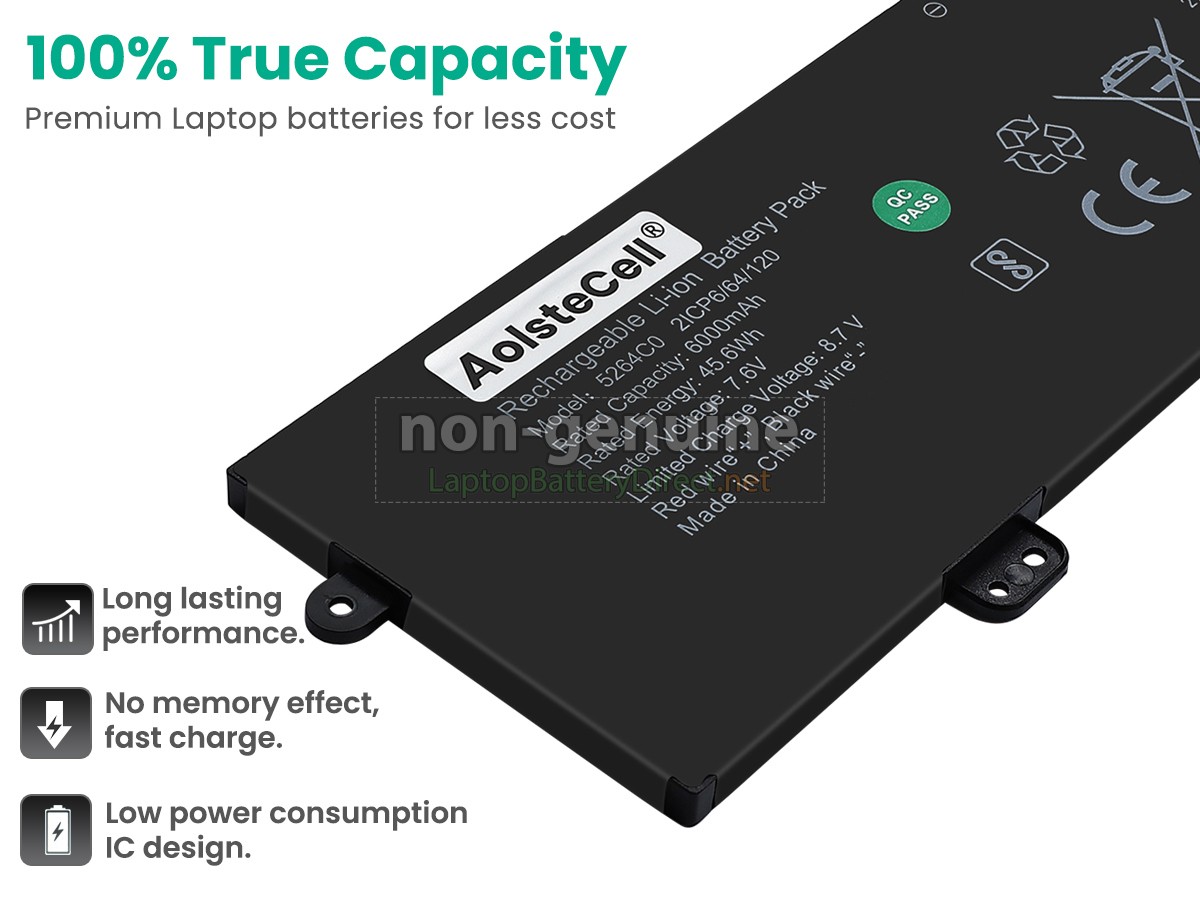 replacement AolsteCell 5264C0 battery
