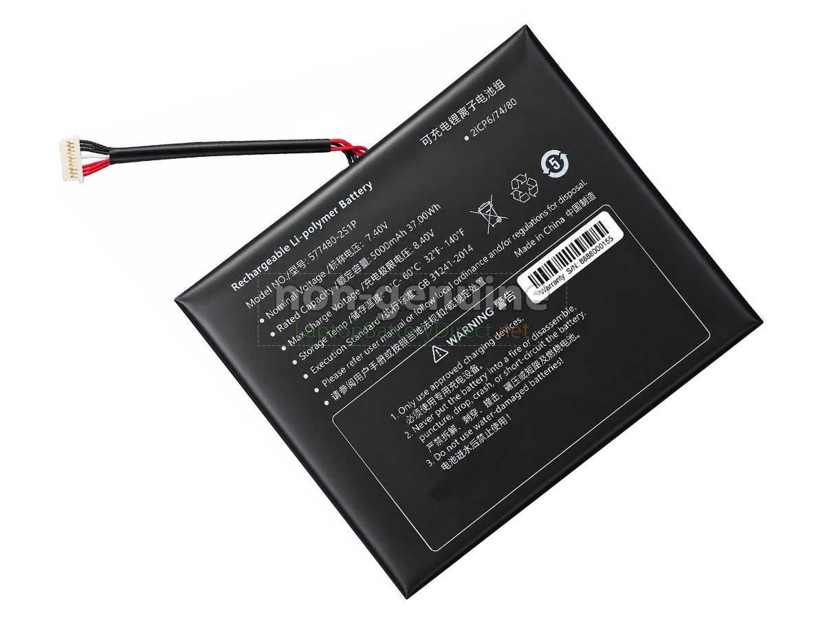 replacement AolsteCell 577480-2S1P battery