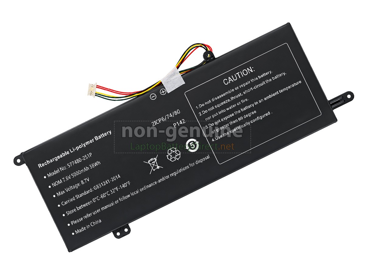 replacement AolsteCell 577480-2S1P battery
