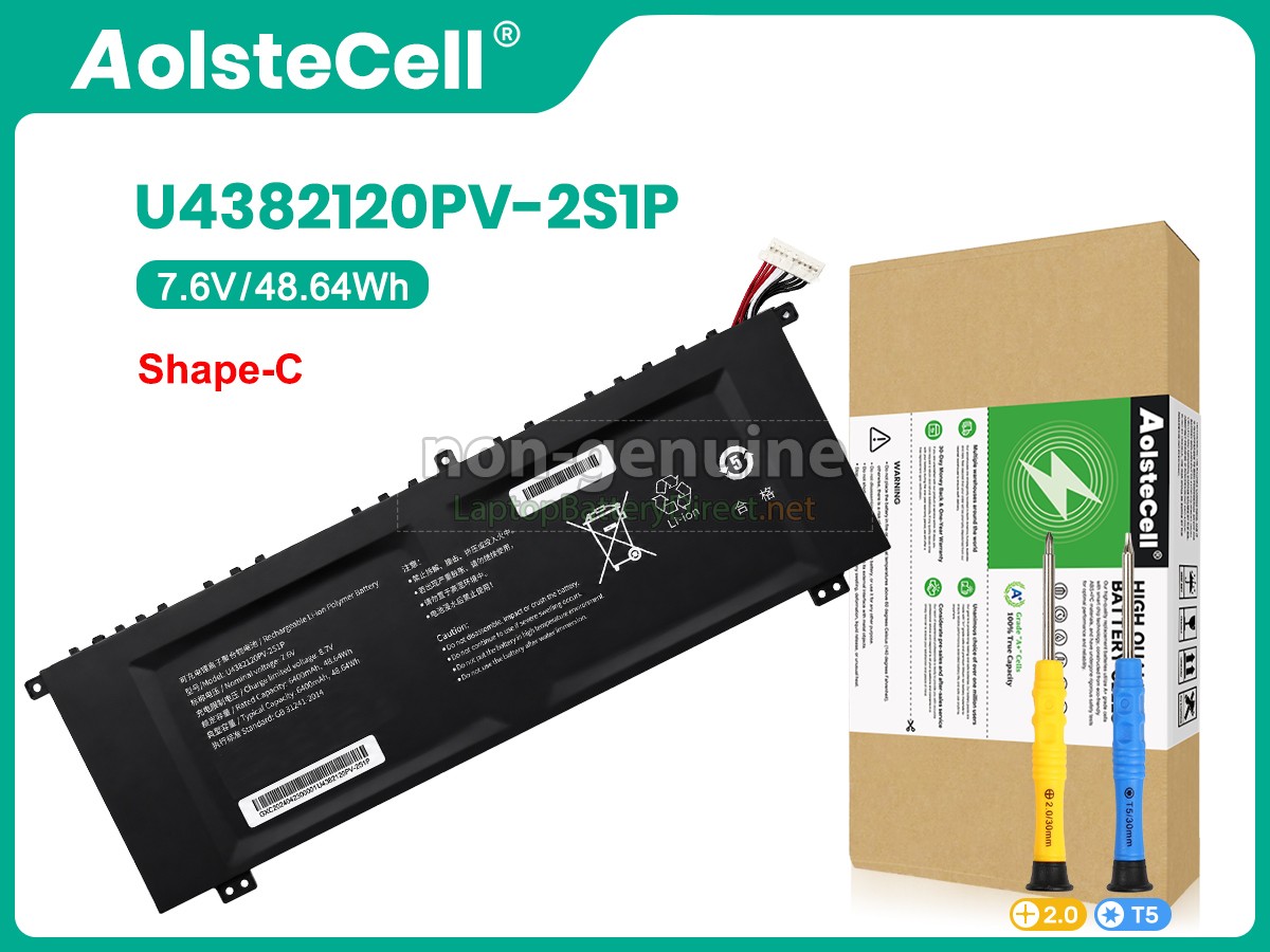 replacement AolsteCell U4382120PV-2S1P battery