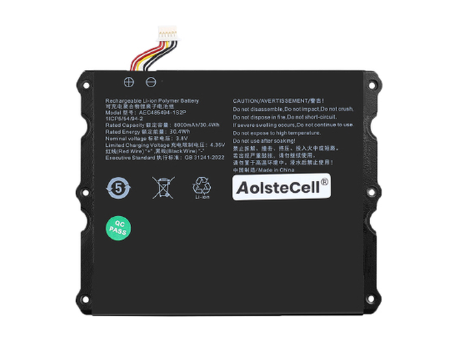 Replacement Battery for AolsteCell AEC485494-1S2P laptop