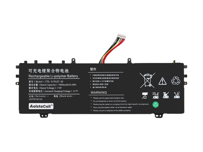 Replacement Battery for AolsteCell UTL-5176127-2S laptop