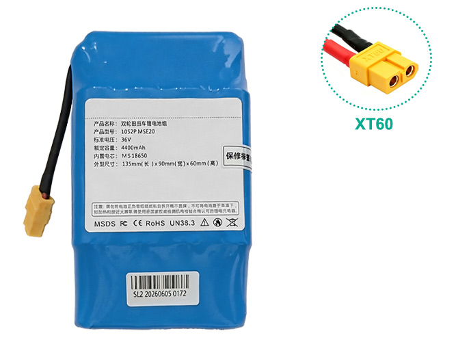 Replacement Battery for AolsteCell 10S2P MSE20 36V 4400mah XT60 laptop