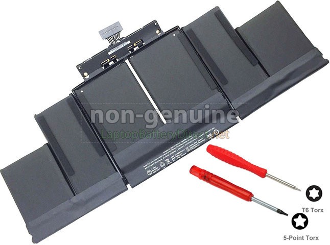 Battery for Apple A1398 (EMC 2876) laptop