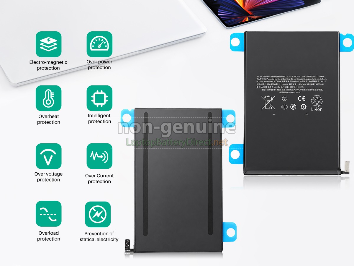 replacement Apple A2133 battery