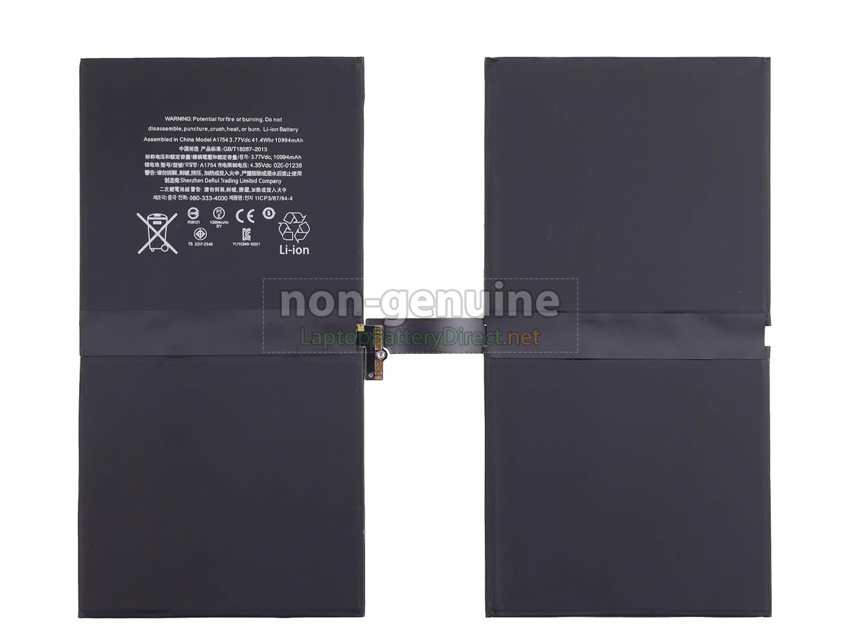 replacement Apple IPAD PRO 12.9 2017 2ND GEN battery