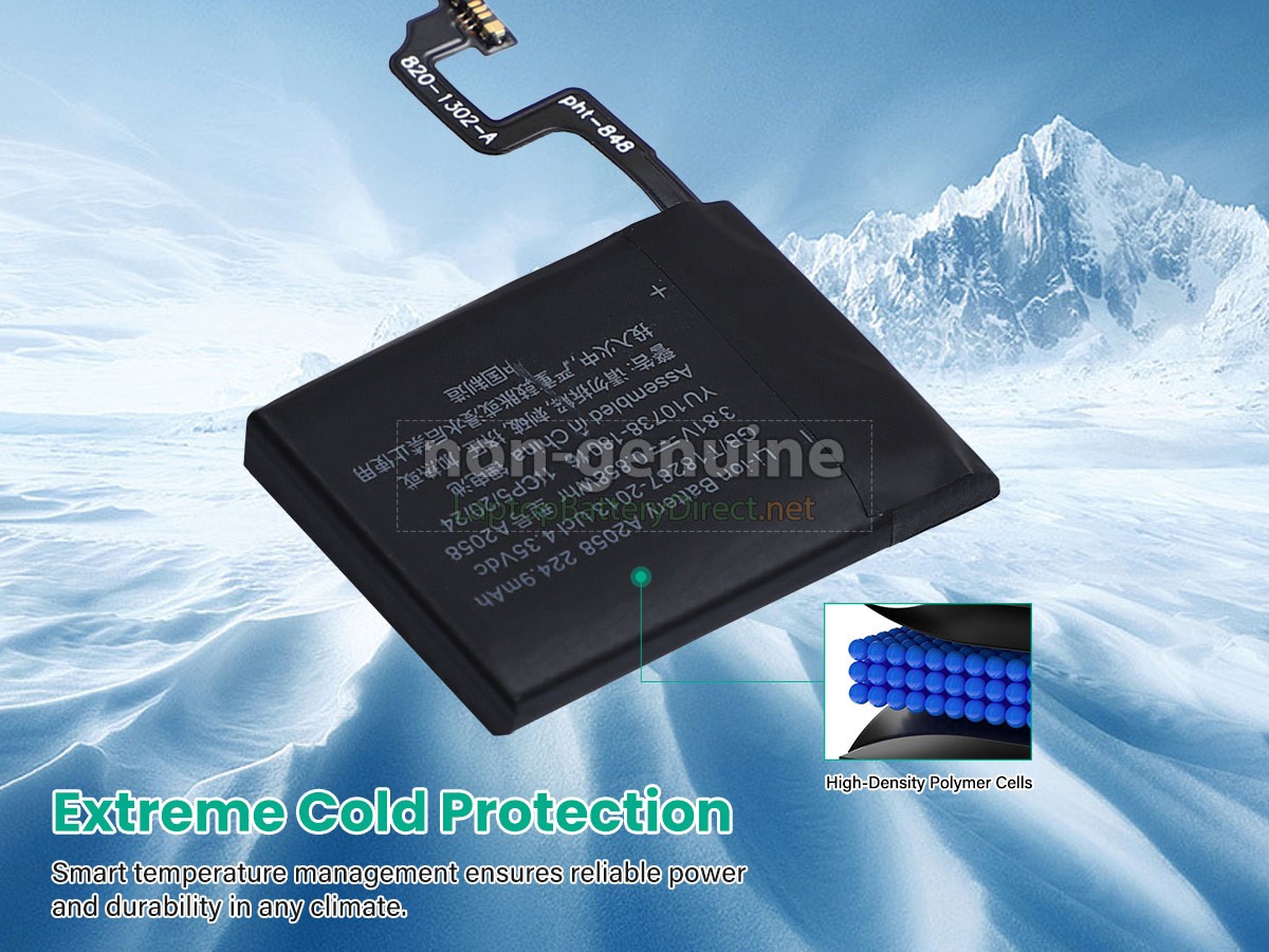 replacement Apple WATCH Series 4 HERMES GPS 40MM battery