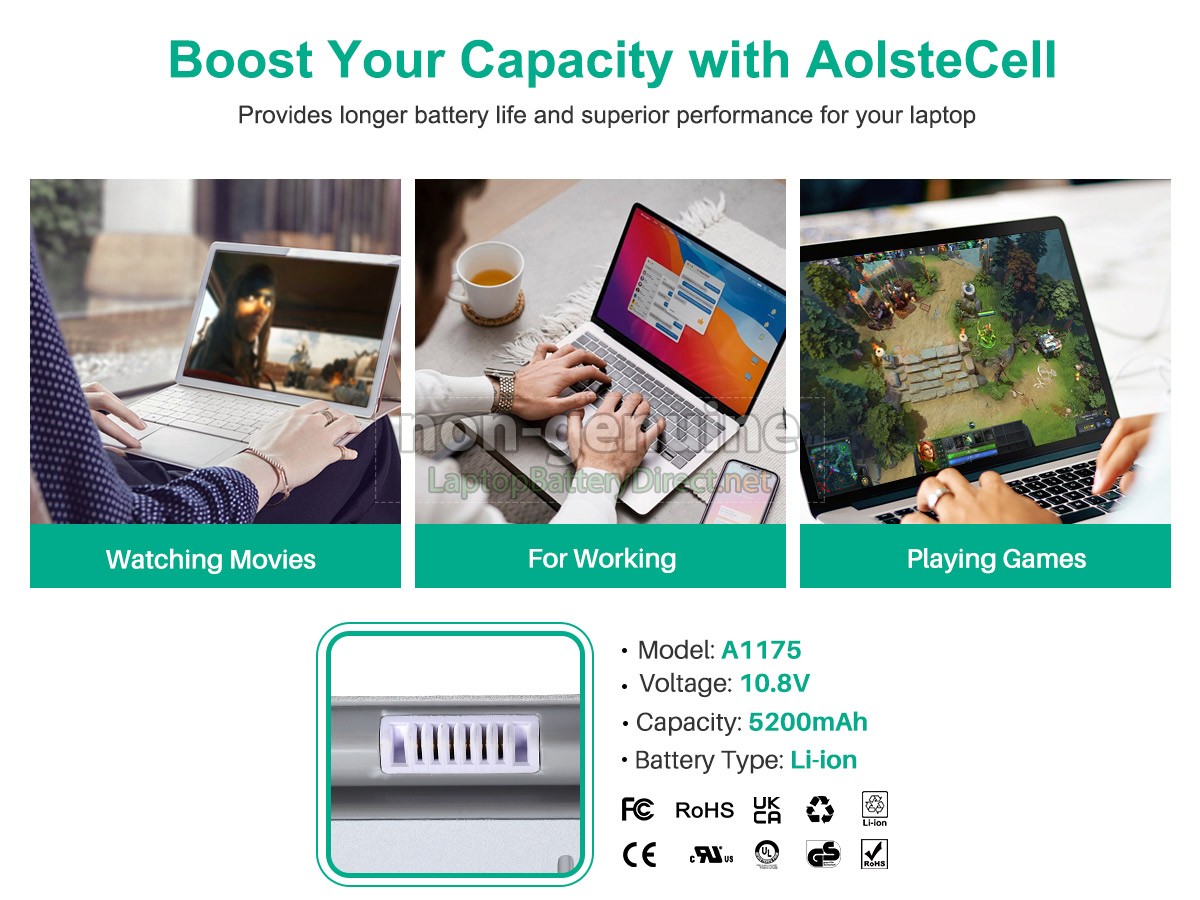 replacement Apple 15 inch MacBook battery