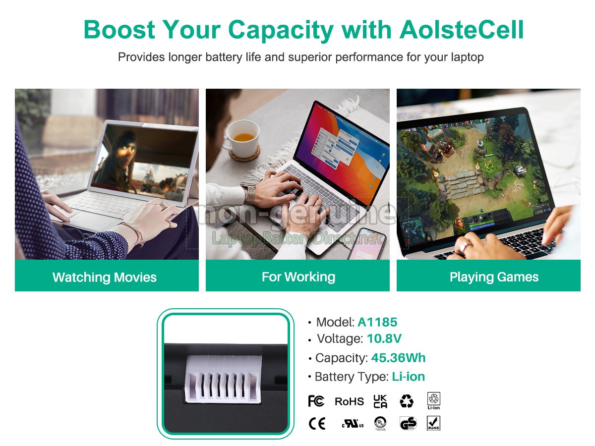 replacement Apple 13 inch MB Series battery