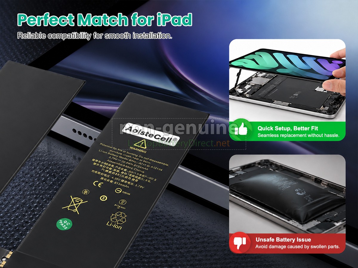 replacement Apple MUUK2LL/A battery