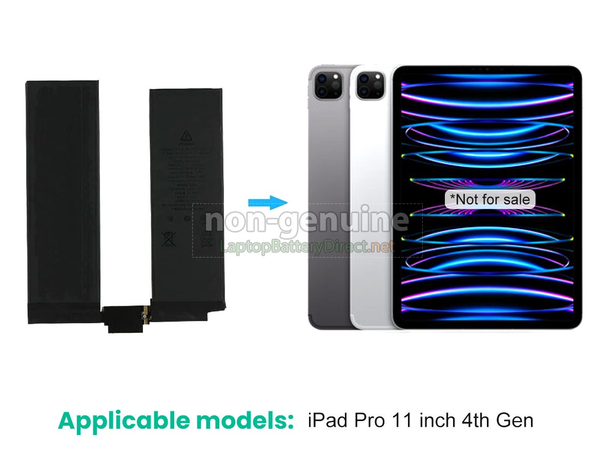 replacement Apple A2762 EMC 8168 battery