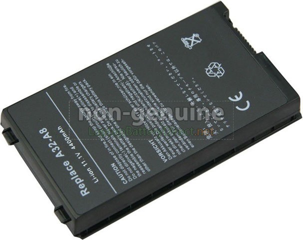 Battery for Asus F8V laptop