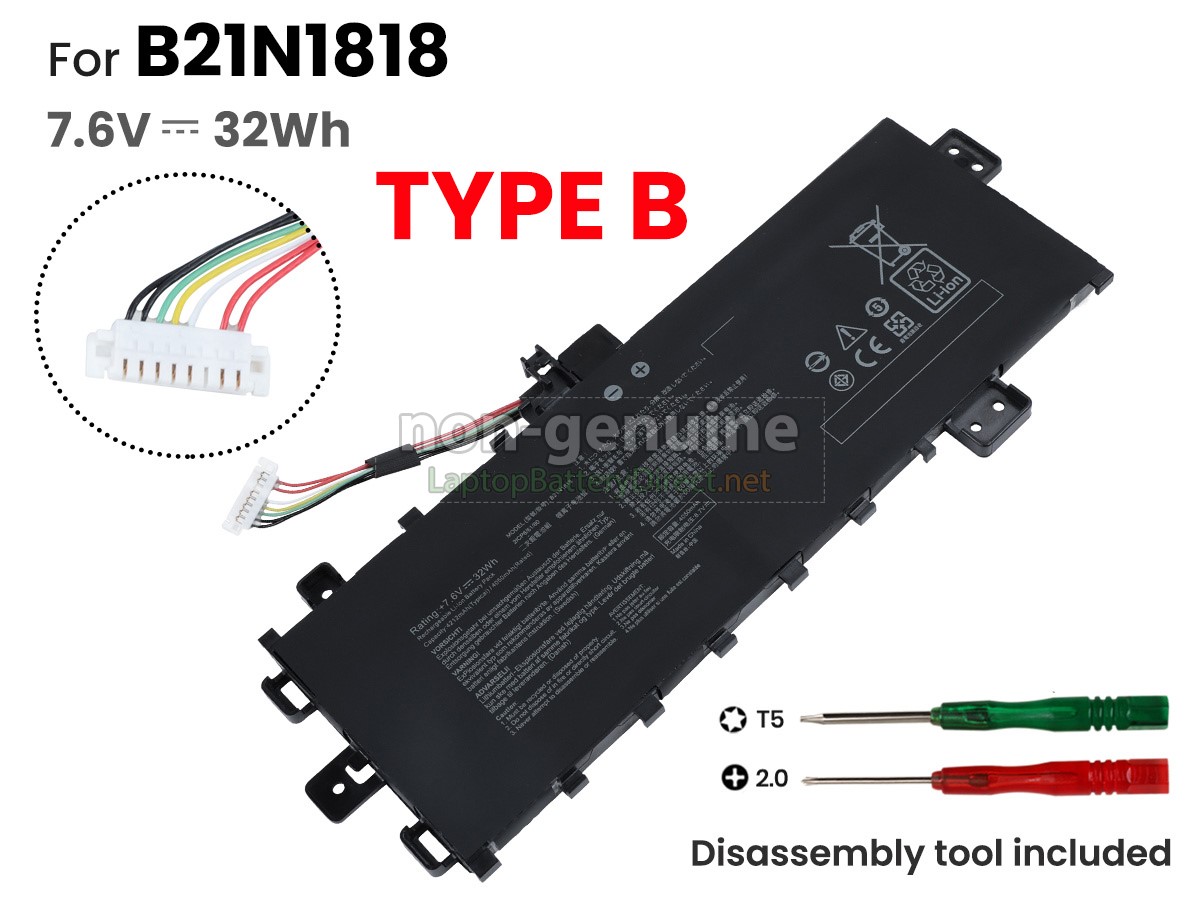replacement Asus VivoBook 15 X515EA-EJ910T battery