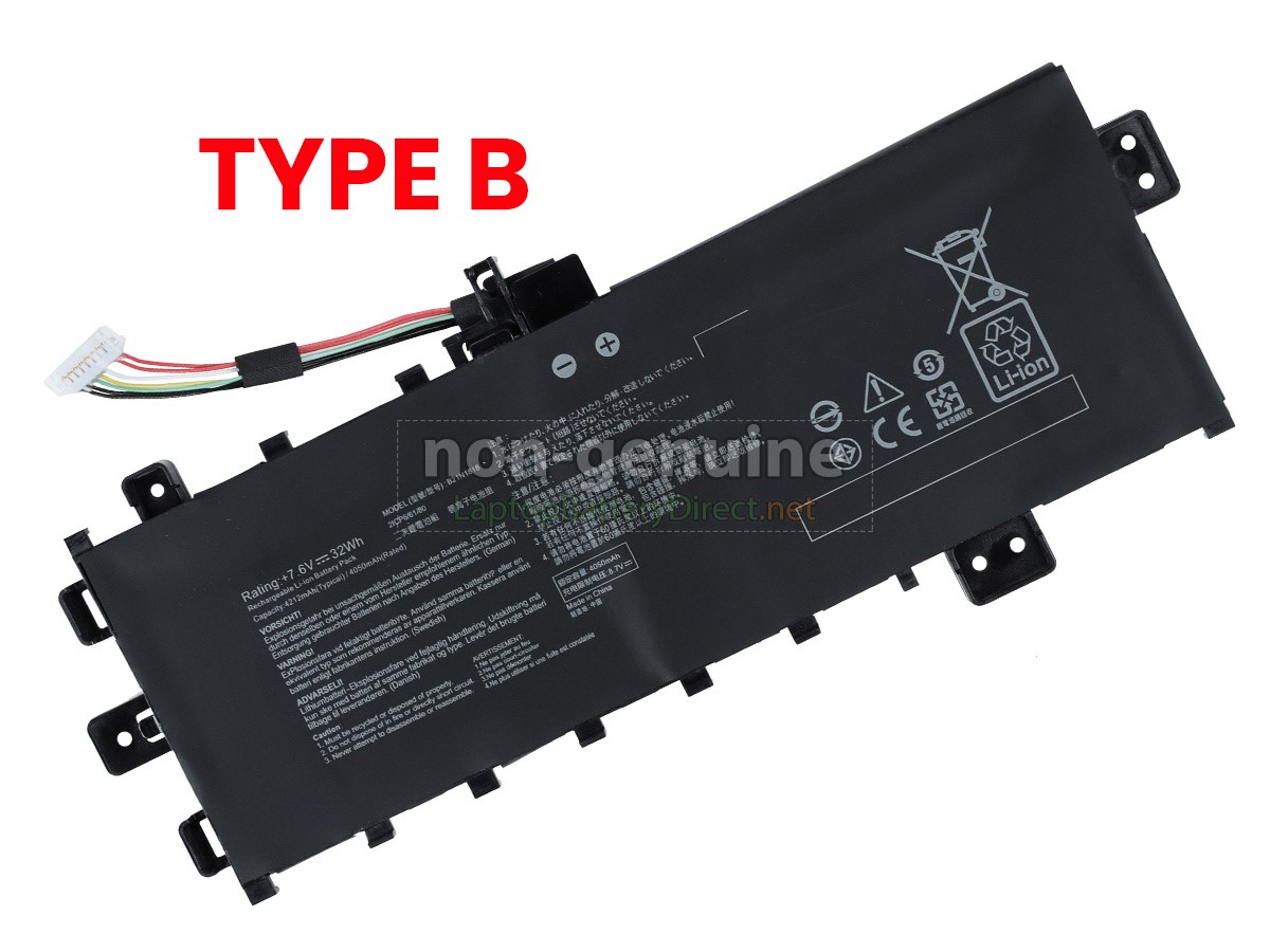 replacement Asus VivoBook 15 X515EA-EJ910T battery