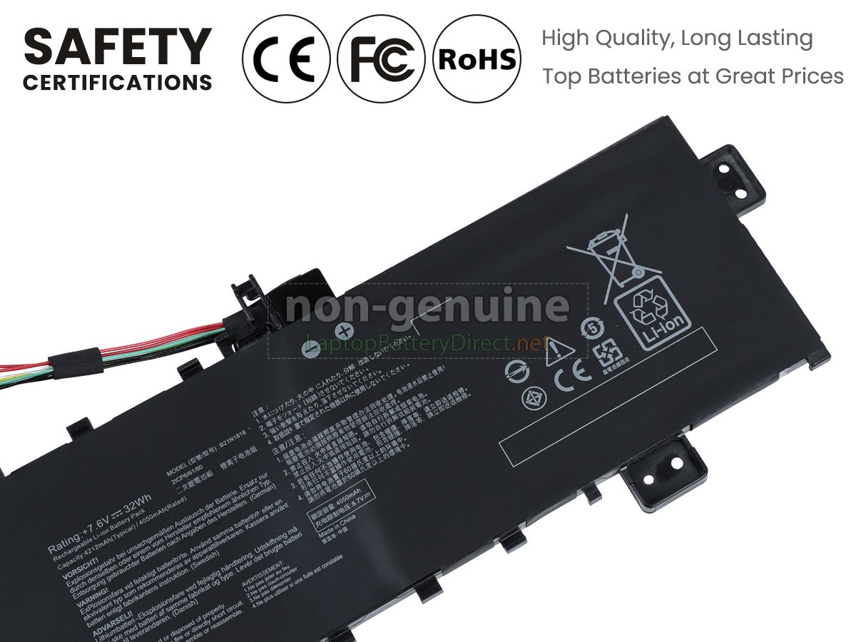 replacement Asus VivoBook 15 X515EA-EJ910T battery