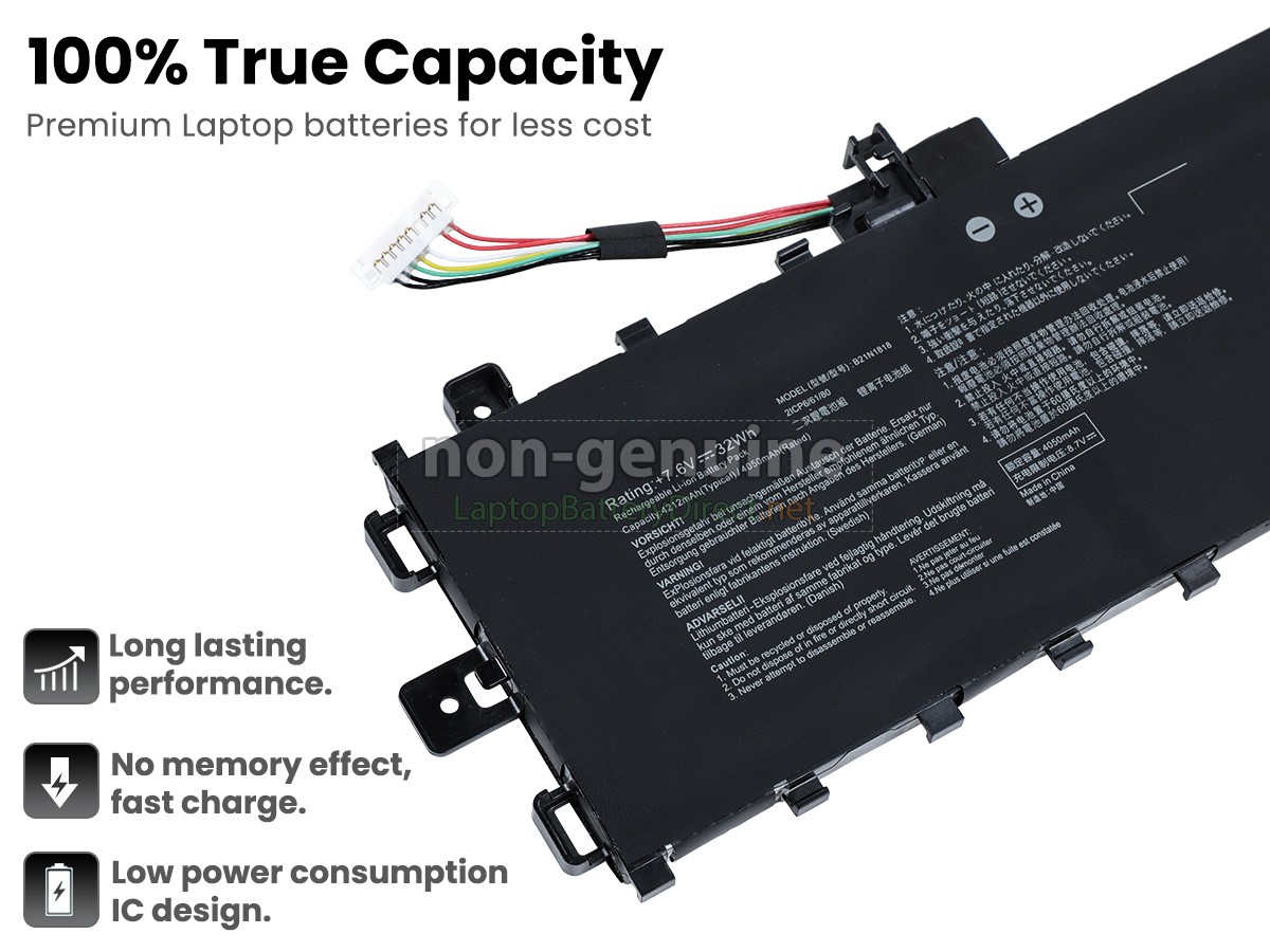 replacement Asus VivoBook 17 R712DK battery