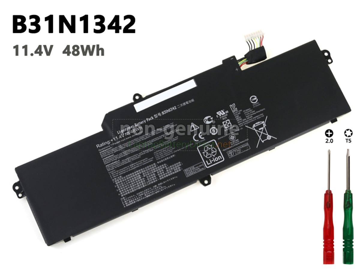 replacement Asus B31N1342 battery