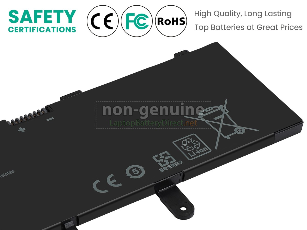 replacement Asus B31N1632 battery