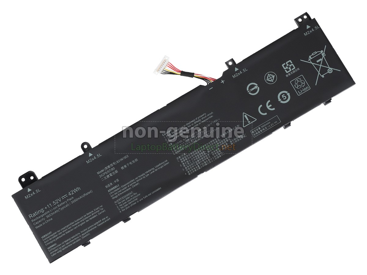 replacement Asus B31N1902 battery
