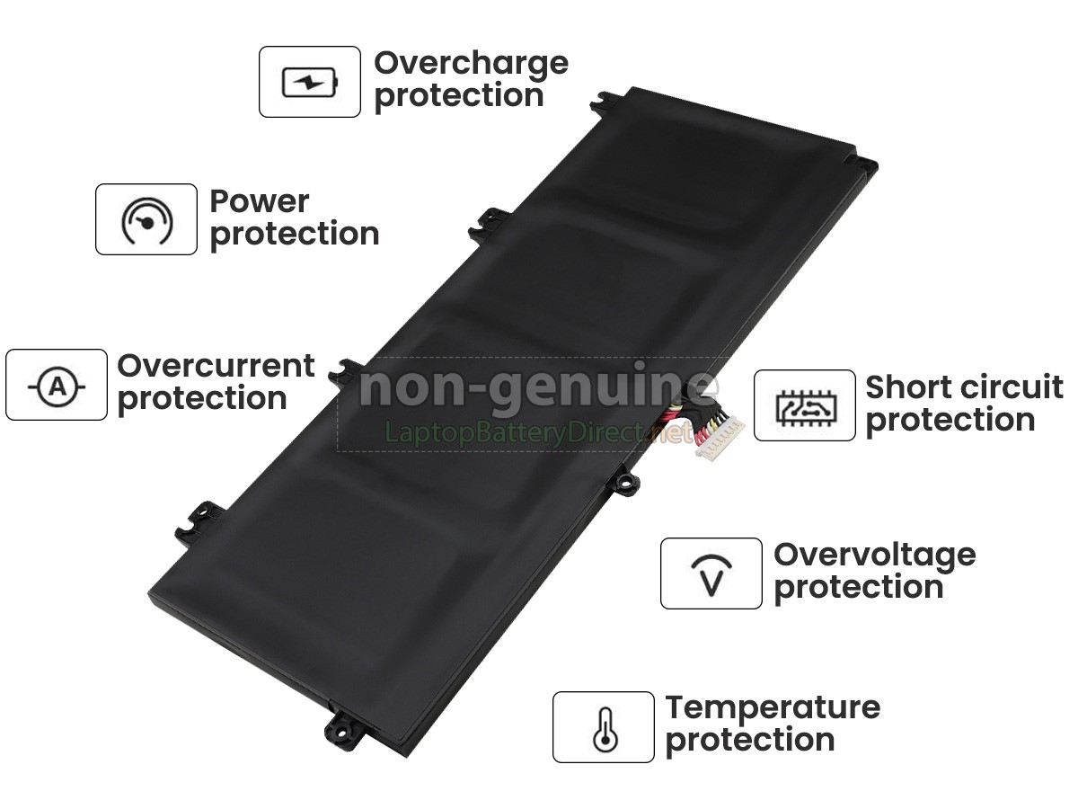replacement Asus B41N1711 battery